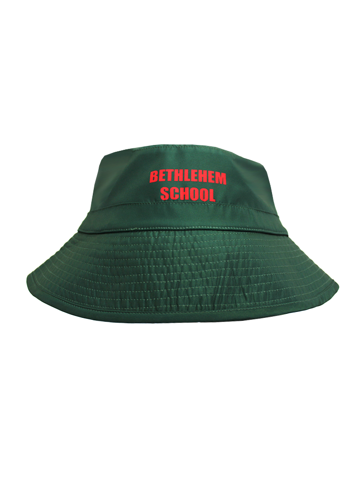 Bethlehem Primary Bucket Hat Bottle Green